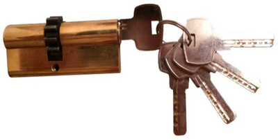 Цилиндр 75мм (32х43) шестеренка золото (10 зубьев) (020886)