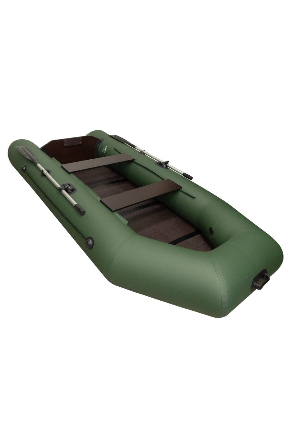 Барс-3200 СКК слань+киль зеленый (лодка ПВХ под мотор)