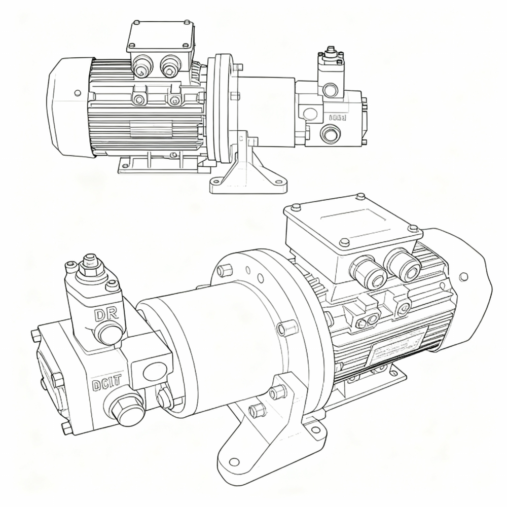 Насос AVP2-40-70 (агрегат) с 7,5 кВт 1500 об/мин.