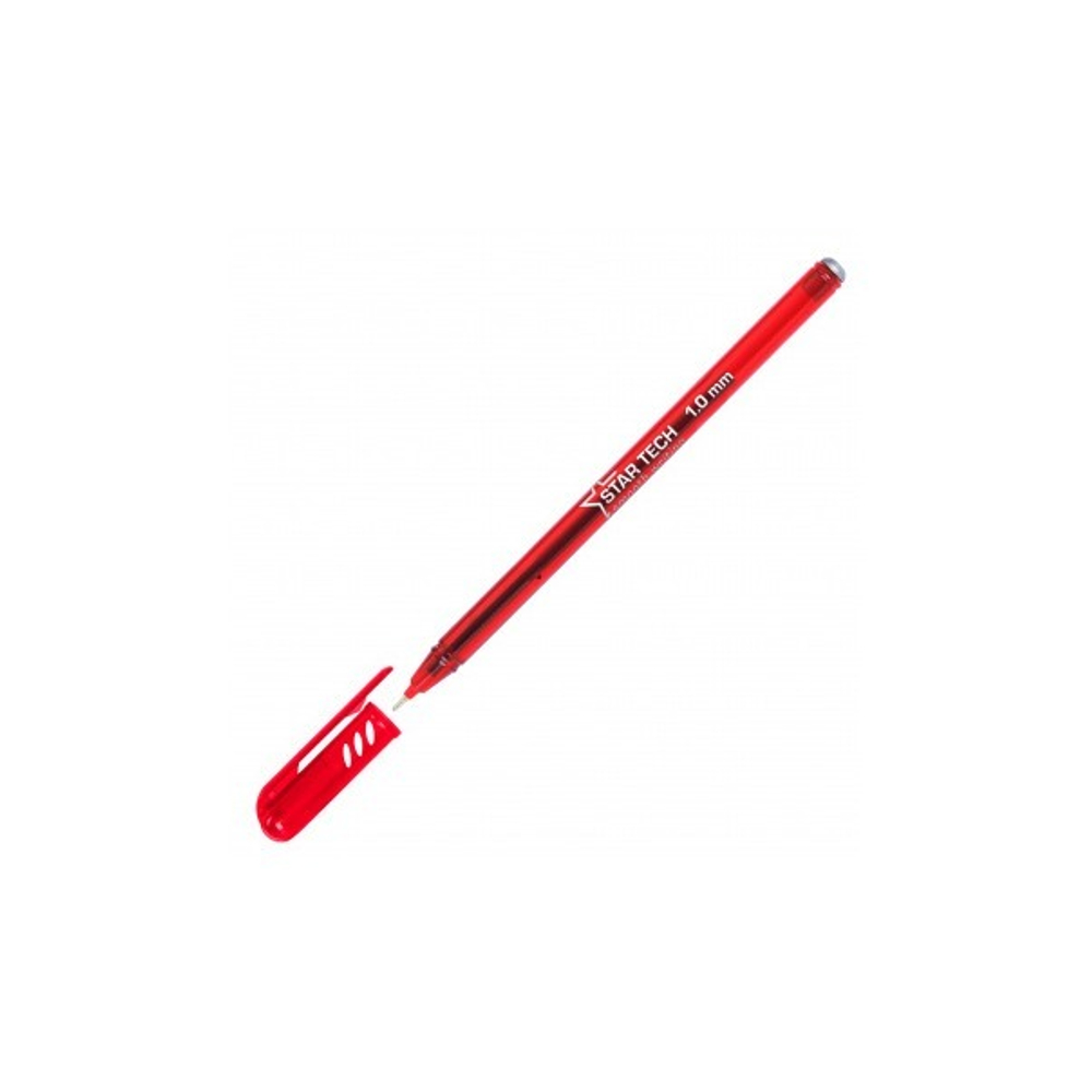 Ручка PENSAN Star Tech масляная основа, красная 2260/12RED