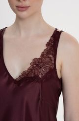 Сорочка Mia-Amore 4595 "Lilirose" бордовый
