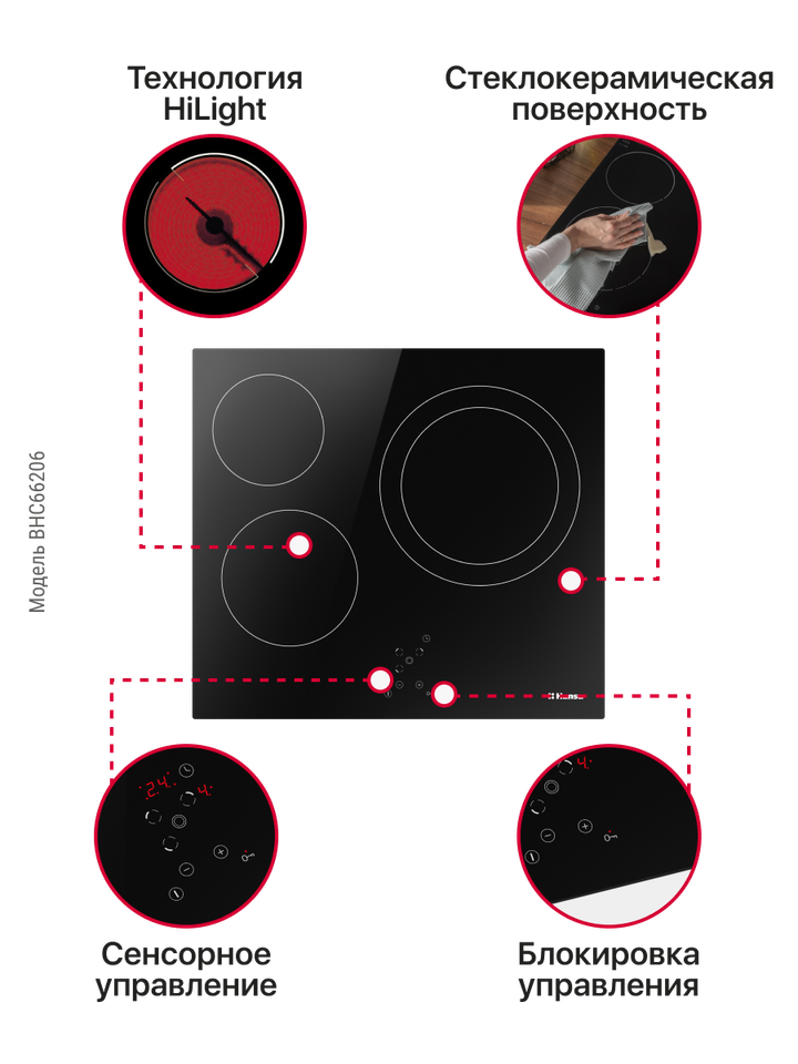 Электрическая панель Hansa BHC66206