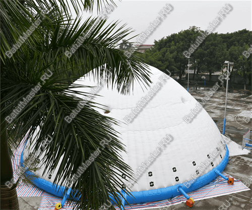 Надувной шатер "Айсберг" 15*15*7 м, ПВХ 0.4 мм
