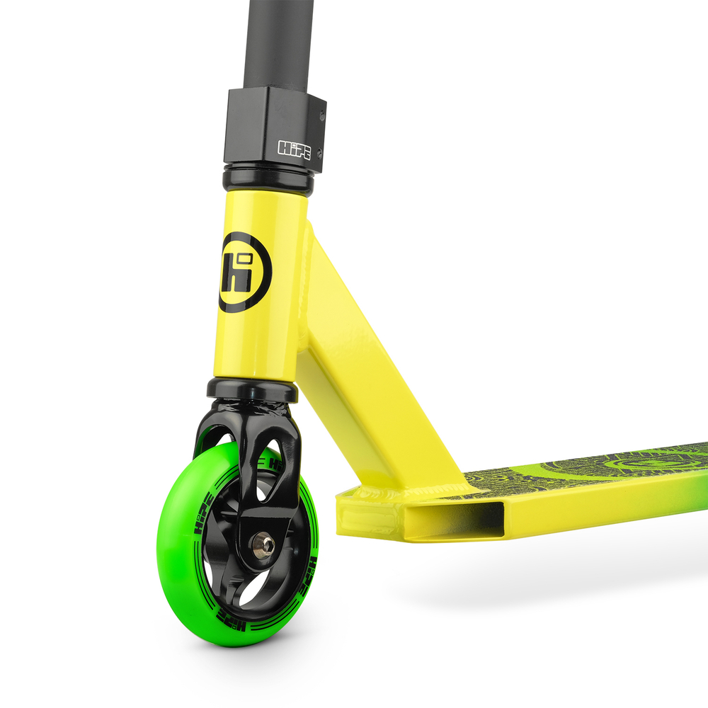 Самокат HIPE H1 yellow/green