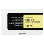 CosRx, Advanced Snail 92, крем «все в одном» с муцином улитки, 100 г (3,52 унции)