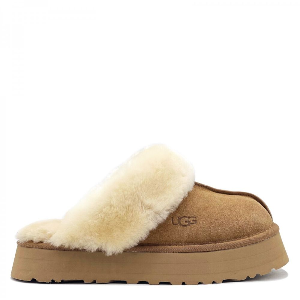 Ugg Slippers Scuffette Platform &quot;Chestnut&quot;