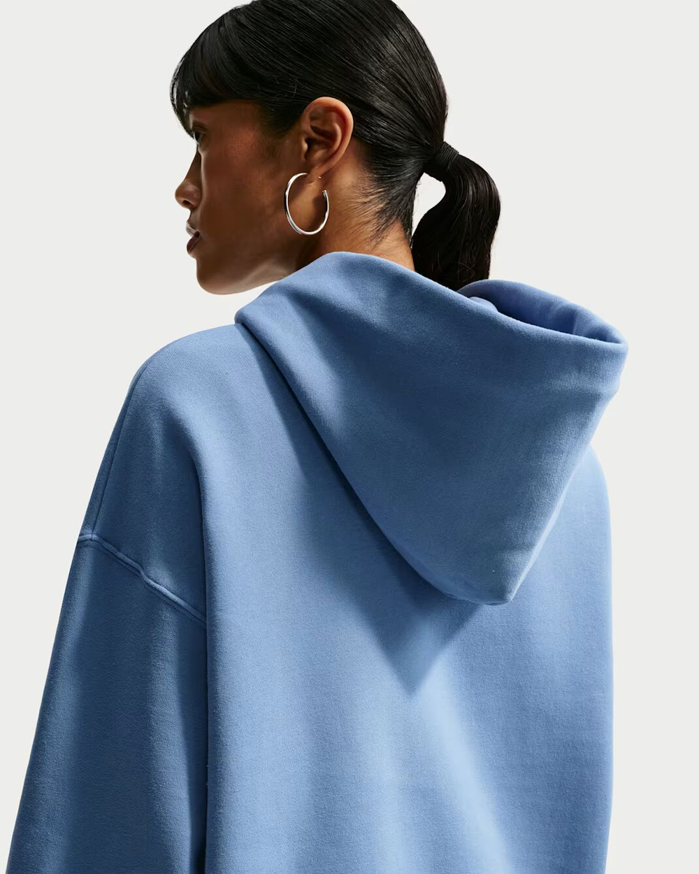 Nike Studio Fleece средней плотности Женская толстовка с капюшоном оверсайз - NIKE