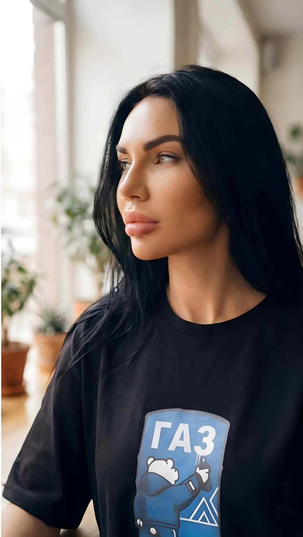 Футболка Оверсайз "Север покоряется сильным"