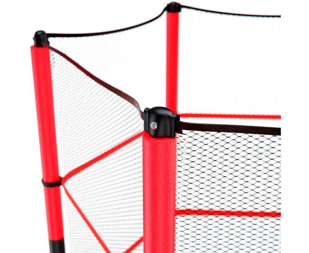 Батут детский DFC TRAMPOLINE-RED 55" с сеткой