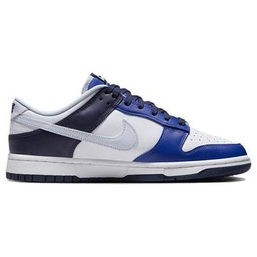 NIKE Dunk Кроссовки для скейтбординга Низкие Белые и синие Мужские