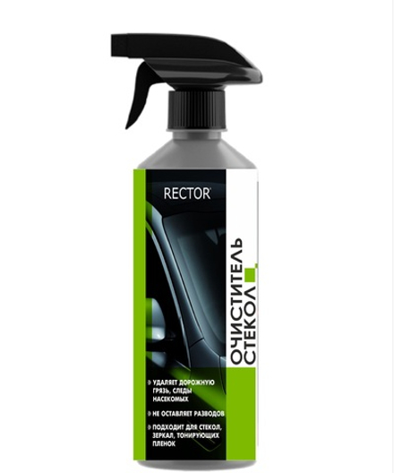 RECTOR  Очиститель стекол 500мл (EURO SPRAY)