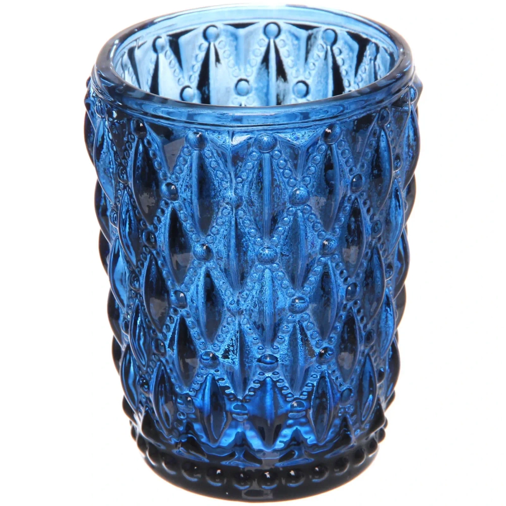 Подсвечник «Самоцвет» 6,5*9 см, Сапфир