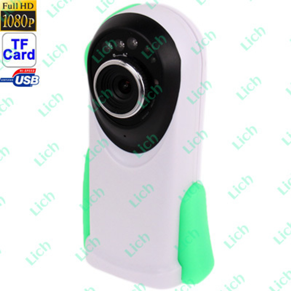 Радио-няня детская с функцией видео (салатово-белая)