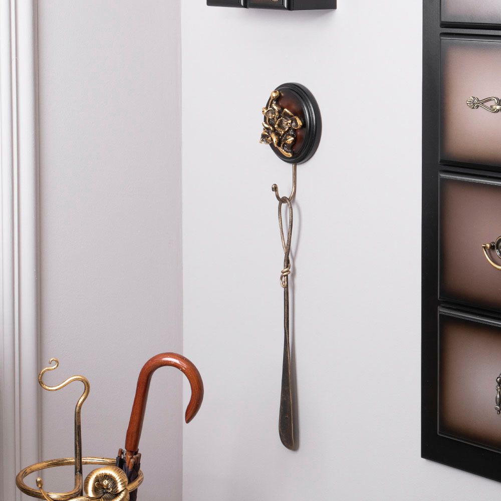 Настенный крючок Орхидея Орех