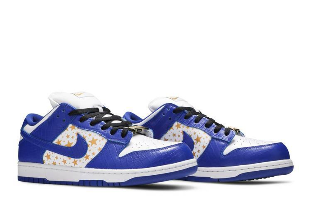 Кроссовки Supreme X Nike Dunk Sb Hyper Royal