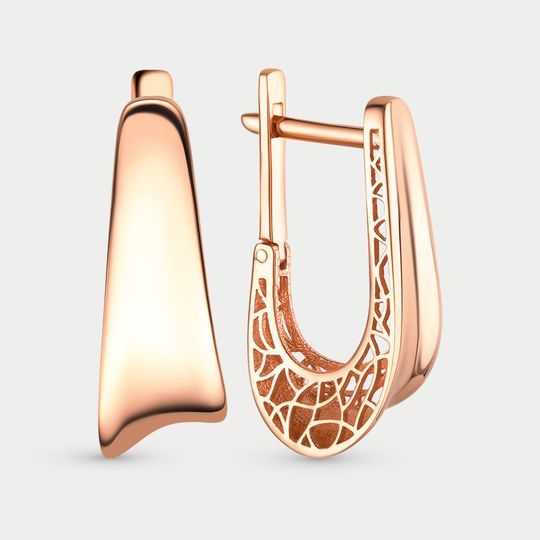 Серьги золотые