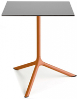 Стол ламинированный обеденный Scab Design Tripe Maxi, терракотовый, светло-серый