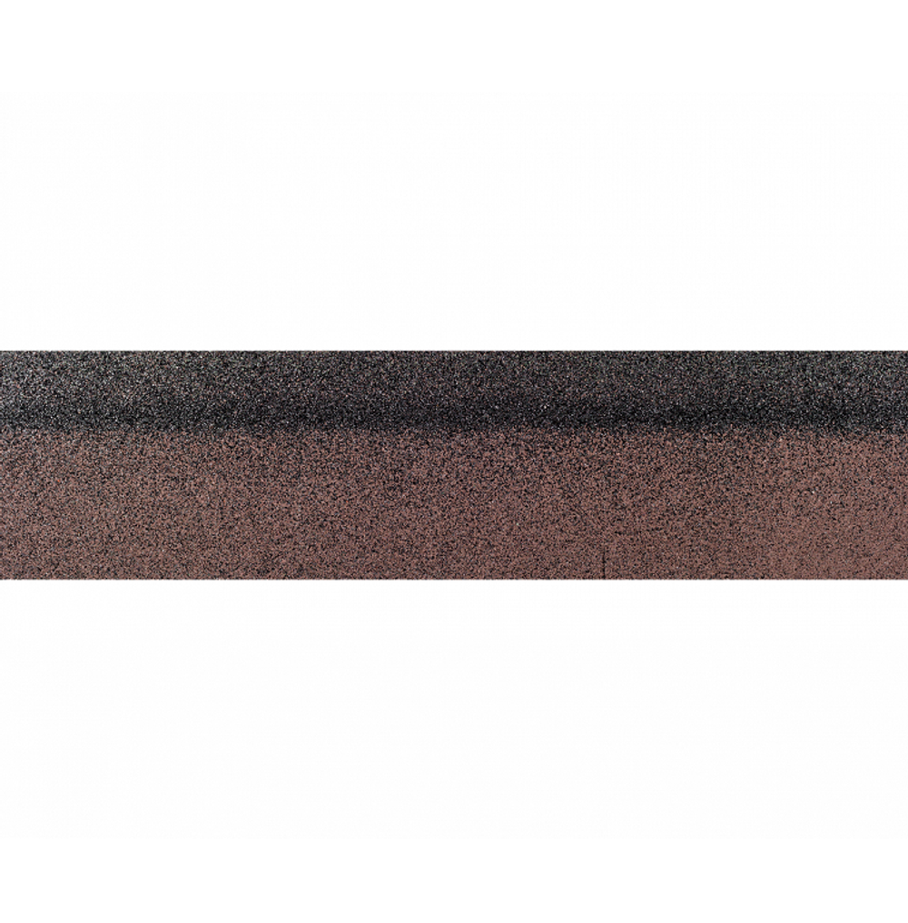 Черепица коньково-карнизная Технониколь Shinglas Коричневая экстра