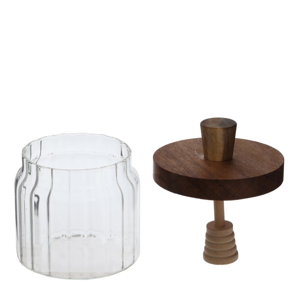 GAEM Банка для меда, 350 мл, L9 W9 H11,5 см