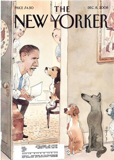 Журнал The New Yorker 08-12-2008, обложка