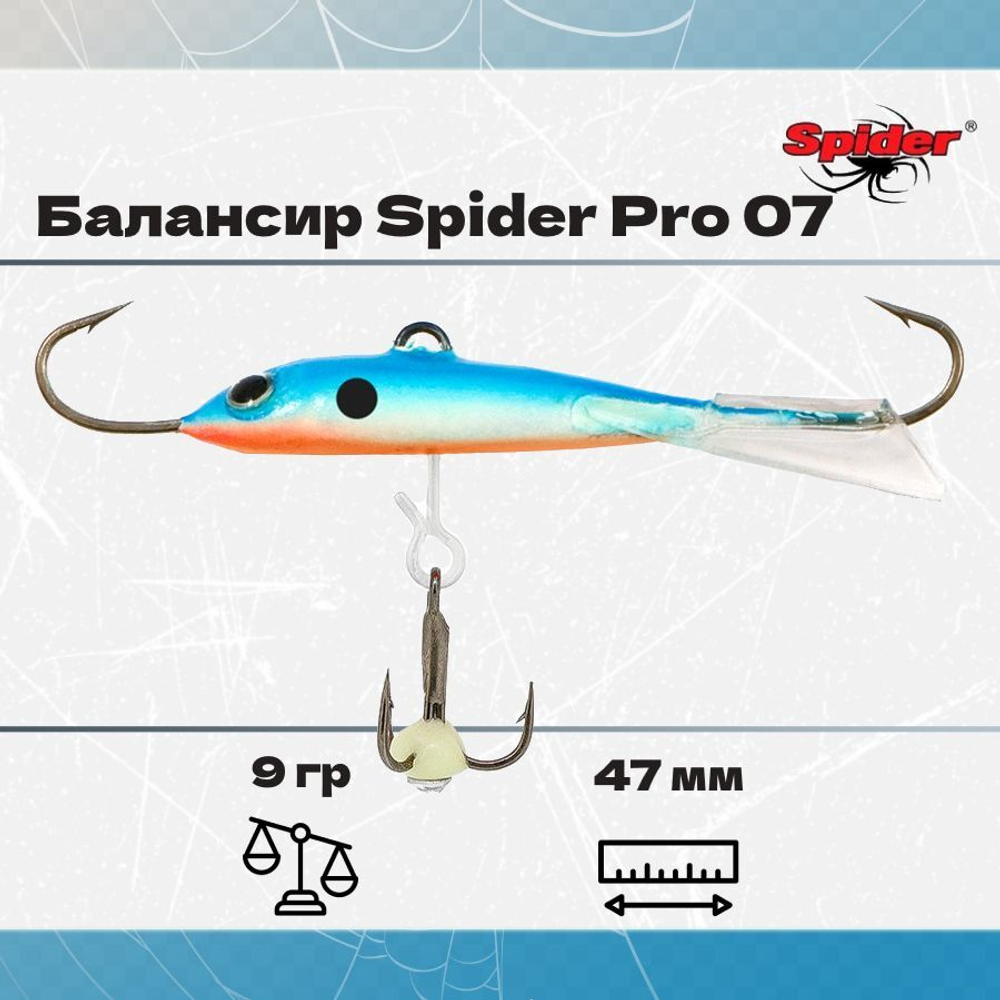Балансир рыболовный Pro 07 9гр, 47мм, цвет 30