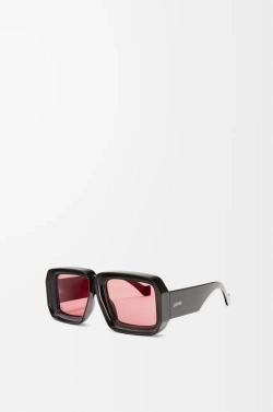 Loewe Солнцезащитные очки в форме маски, черный