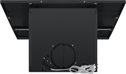 Каминная вытяжка Maunfeld BRIDGE 60 black glass black