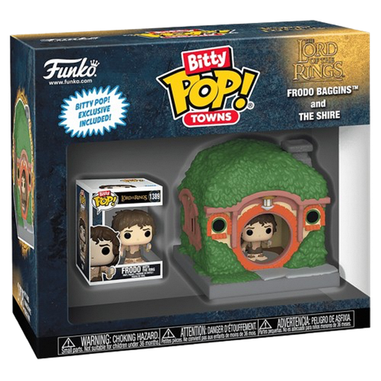 Фигурка Funko Bitty POP! Towns LOTR Frodo Baggins and The Shire 83685