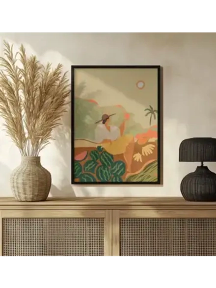 Постер интерьерный 30х40 см без рамки