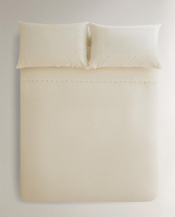 Пододеяльник Zara Home перкаль, хлопок 100%, однотонный, 5193/088