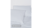 Постельное белье GoodNight Pure Страйп-сатин 2 сп. (пододеяльник и 2 наволочки), белый