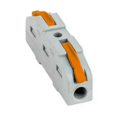 Строительно-монтажная клемма СМК 222-421 проходная 1 полюс 0,08-4 мм2 EKF PROxima