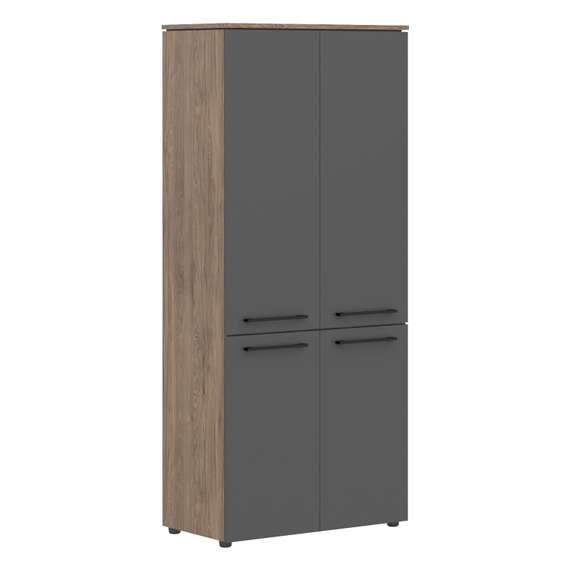 Шкаф с глухими средними и малыми дверьми MHC 85.3  854х423х1956 MORRIS TREND