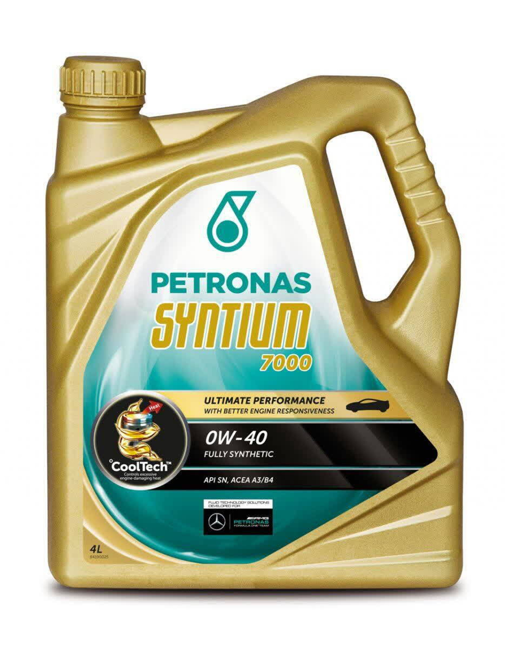 PETRONAS SYNTIUM 7000 0W-40 4L