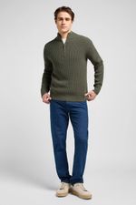 Джемпер HALF ZIP KNIT 112370539