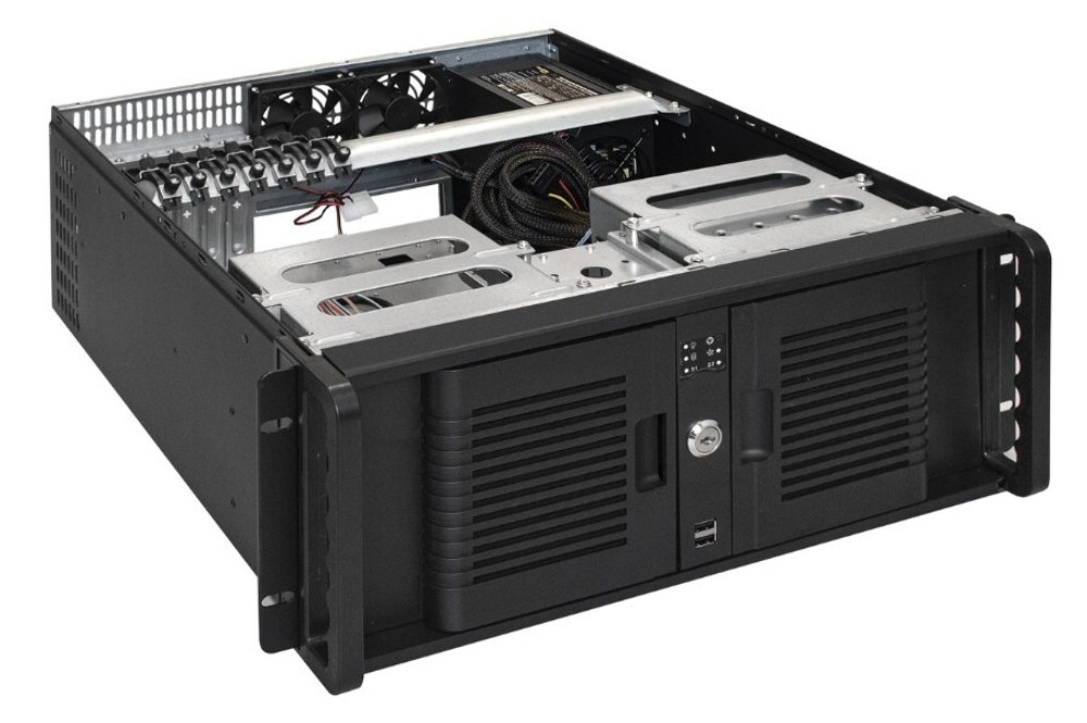 Корпус серверный 4U Exegate Pro 4U480-15/4U4132/1100RADS