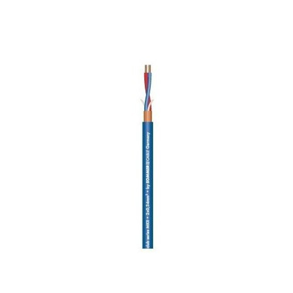 Микрофонный кабель Sommer Cable SC Club Series MKII BL (100м)