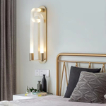 Wall design lamp  Loopi by Articolo Lighting (Gold)