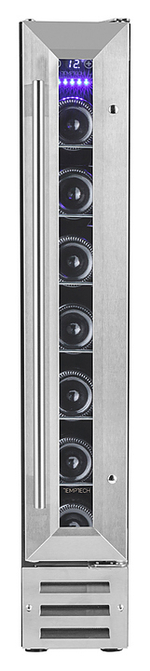 Винный шкаф Temptech Premium WPQ15SCS нерж. сталь