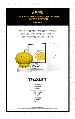 Альбом AKMU - 10TH ANNIVERSARY FIGURE ALBUM LIMITED Edition RANDOM Version