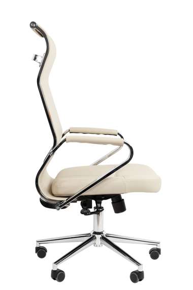 Офисное кресло Chairman 702 Россия экопремиум бежевый
