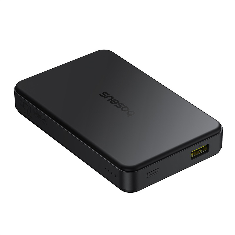 Внешний аккумулятор + Беспроводная зарядка Baseus Airpow II Qi2+C+U 10000mAh 22.5W (MagSafe)