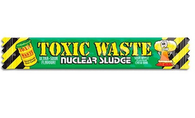 Кислая жевательная конфета Toxic Waste Nuclear Sludge Sour Apple со вкусом яблока, 20 г