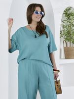 Блузка Камео-4 Виотекс БИРЮЗОВЫЙ