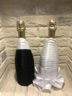 Одежда на свадебное шампанское