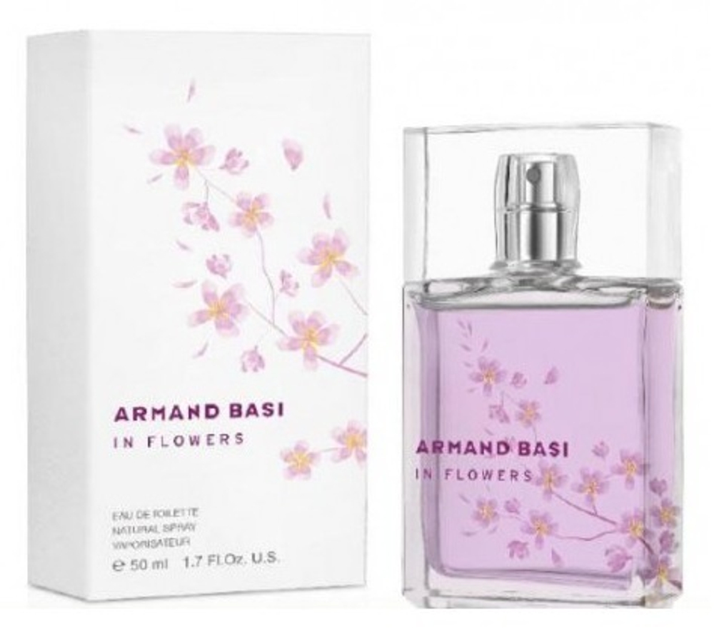 Armand Basi In Flowers Туалетная вода жен, 50 мл
