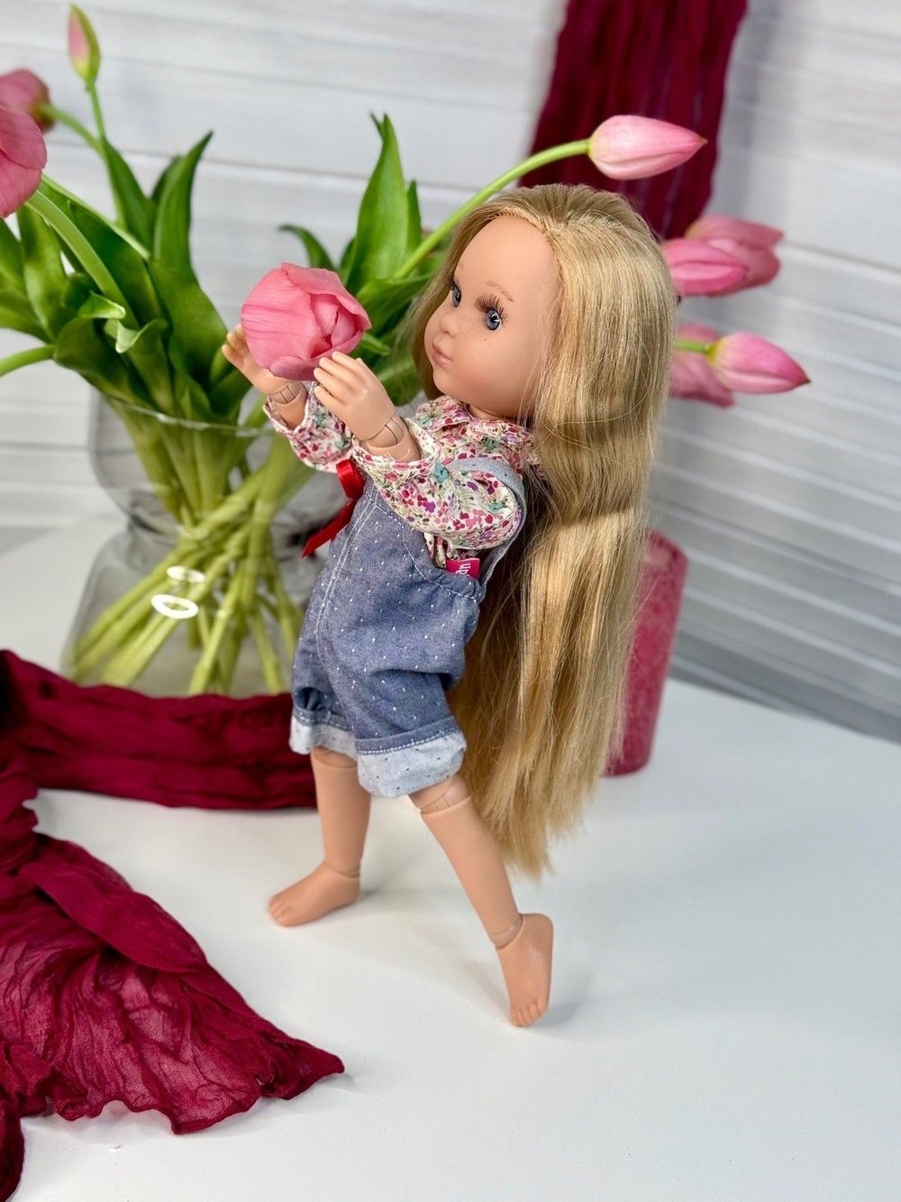 Кукла BERJUAN виниловая, шарнирная 35см Ева (5820)