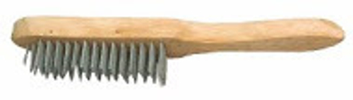 Щетка из стальн. проволоки 6 ряд. дерев (888)   3047061