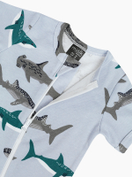 Песочник Mjölk Sleep and Play Акулы, уценка