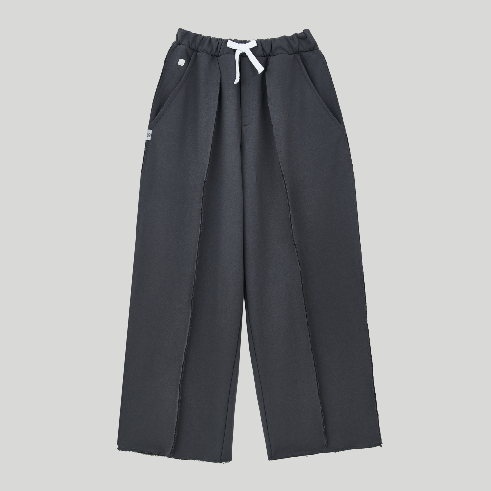 Baggy Trousers Ragged LOGO Nine Iron